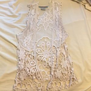 Lace Vest